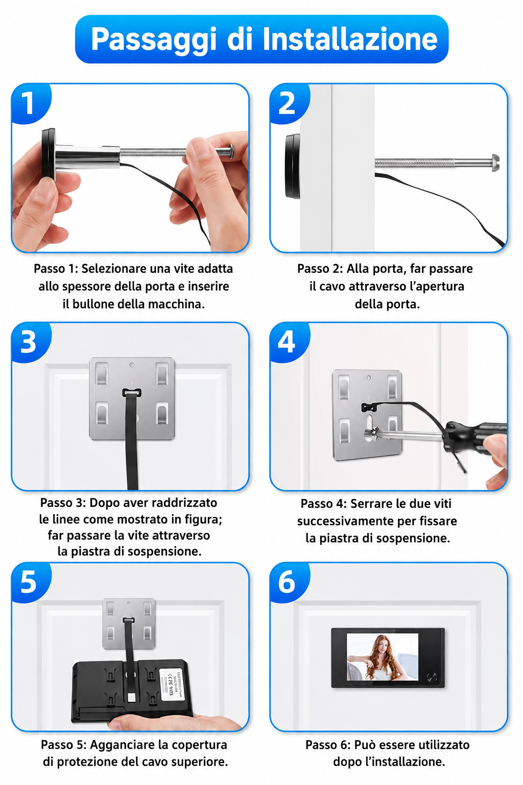 SicurFay™ - Spioncino Digitale Premium LCD da 2.8" con Visione Notturna e Fotocamera Integrata