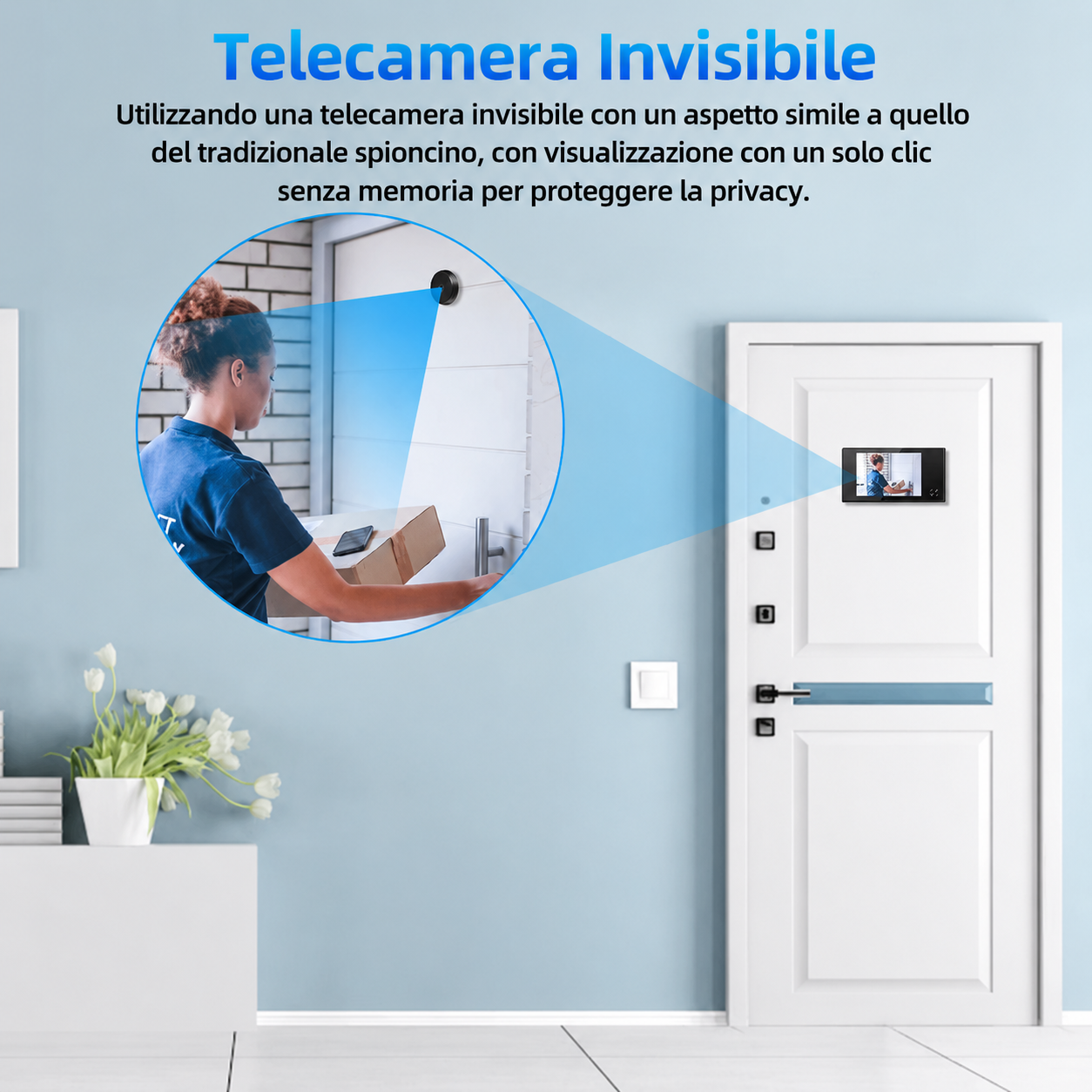 SicurFay™ - Spioncino Digitale Premium LCD da 2.8" con Visione Notturna e Fotocamera Integrata