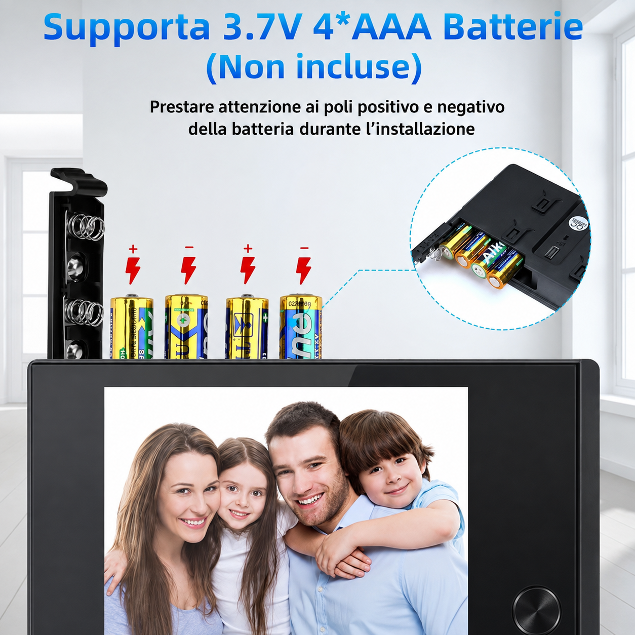 SicurFay™ - Spioncino Digitale Premium LCD da 2.8" con Visione Notturna e Fotocamera Integrata